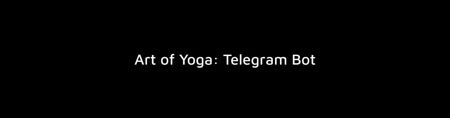 Cover Image for Art of Yoga: Telegram Bot