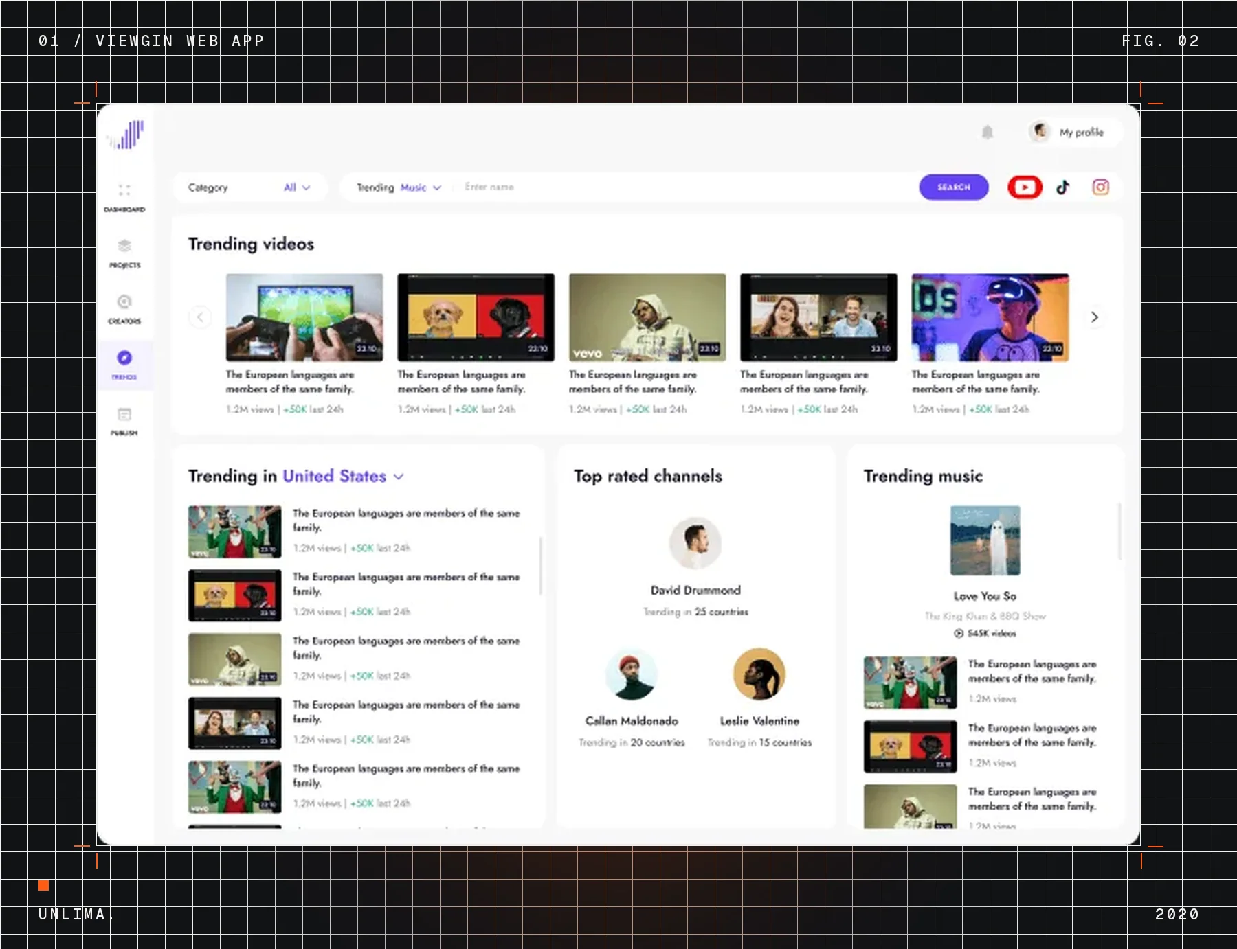 Viewgin Web App — Рис. 2